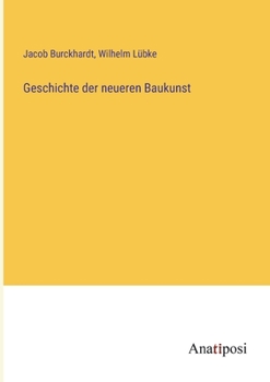 Paperback Geschichte der neueren Baukunst [German] Book
