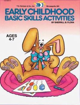 Paperback Early Childhood Basic Skills Activities Book