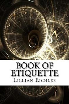 Paperback Book of Etiquette Book
