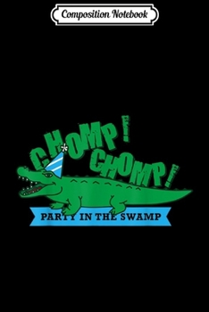 Composition Notebook: Crocodile Birthday Alligators Swamp Reptile Boys Kids Gift  Journal/Notebook Blank Lined Ruled 6x9 100 Pages