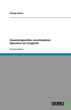 Paperback Onomatopoetika verschiedener Sprachen im Vergleich [German] Book