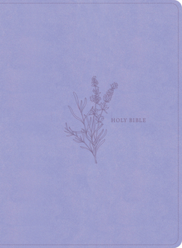 Imitation Leather KJV Study Bible, Full-Color, Lavender Leathertouch, Indexed Book
