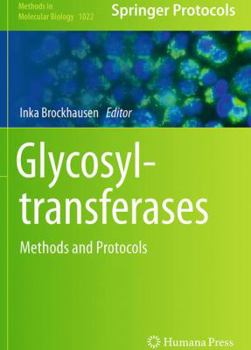 Paperback Glycosyltransferases: Methods and Protocols Book
