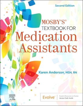Paperback Mosby's Textbook for Medication Assistants Book