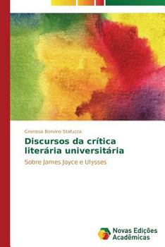 Paperback Discursos da crítica literária universitária [Portuguese] Book