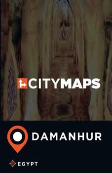 Paperback City Maps Damanhur Egypt Book