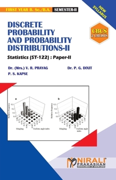 Paperback DISCRETE PROBABILITY AND PROBABILITY DISTRIBUTIONS - II [2 Credits] Statistics: Paper-II Book