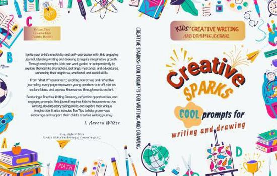 Creative Sparks: Cool Prompts for Writing and Drawing: Kids' Creative Writing and Drawing Journal (Dream2Live Creative Kids)