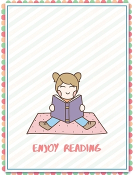 Paperback Enjoy Reading: Reading Register Book For Elementary Kids. Blank Pages for Reading Tracker and Book Reviews Book