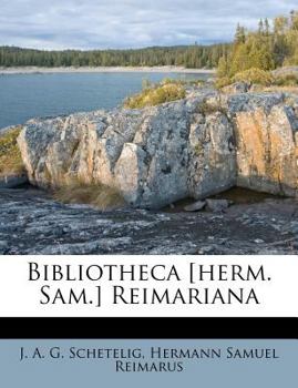 Paperback Bibliotheca [Herm. Sam.] Reimariana Book