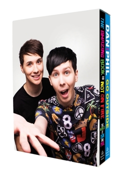 Hardcover Dan and Phil Boxed Set: The Amazing Book Is Not on Fire; Dan and Phil Go Outside Book