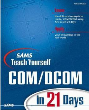 Paperback Teach Yourself COM/DCOM in 14 Days [With Contains a Companion Web Site with Code & Links...] Book