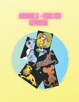Paperback animals english german: animals with their english _german name 54 pages Book