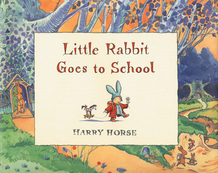 Hardcover Little Rabbit Goes to School Book