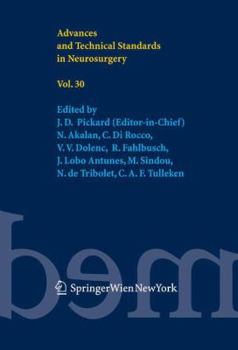 Paperback Advances and Technical Standards in Neurosurgery Vol. 30 Book
