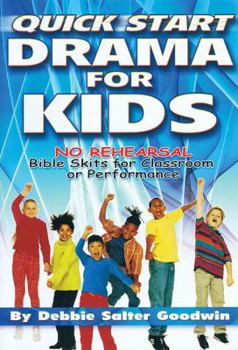 Paperback Quick Start Drama for Kids Book