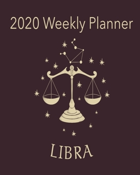 Paperback 2020 Weekly Planner Libra: A Monthly and Yearly Calendar Book