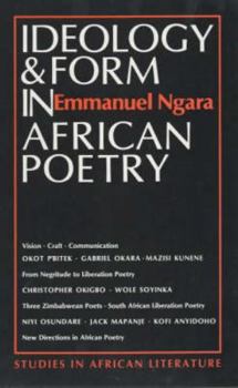 Paperback Ideology & Form in African Poetry Book