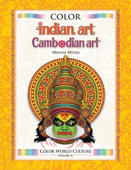Paperback Color World Culture: Indian Art & Cambodian Art Book