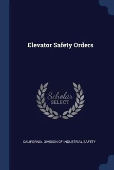 Paperback Elevator Safety Orders Book
