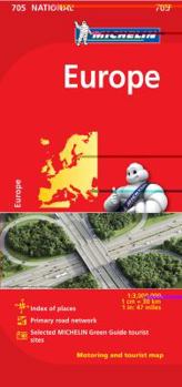 Paperback Michelin Europe Book