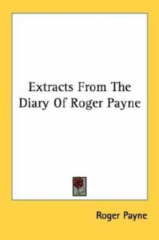 Paperback Extracts From The Diary Of Roger Payne Book