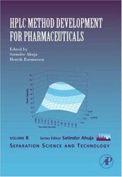 Hardcover HPLC Method Development for Pharmaceuticals: Volume 8 Book