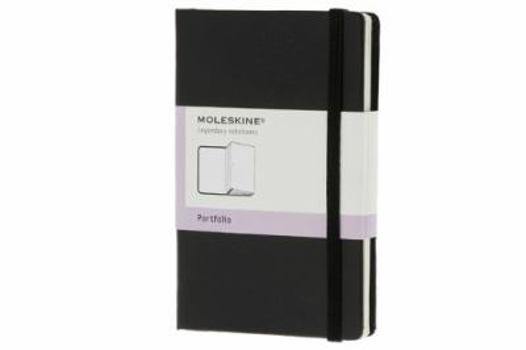 Diary Moleskine Classic Portfolio, Pocket, Black, Hard Cover (3.5 X 5.5) Book