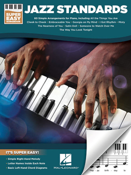 Paperback Jazz Standards - Super Easy Songbook Book