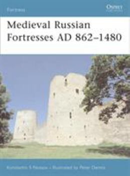 Paperback Medieval Russian Fortresses AD 862-1480 Book