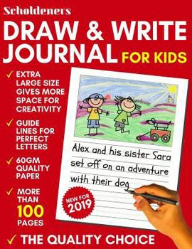 Paperback Draw and Write Journal for Kids: Writing and Drawing Story Paper for Boys and Girls (Primary Composition Notebook K-2) Book