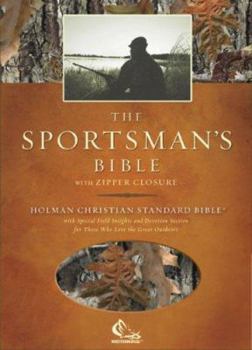 Bonded Leather Sportsman's Bible-HCSB Book