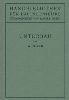 Paperback Unterbau: II. Teil Eisenbahnwesen Und Städtebau. [German] Book