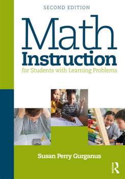 Paperback Math Instruction for Students with Learning Problems Book