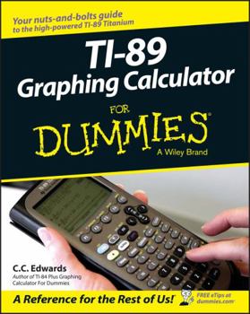 Paperback TI-89 Graphing Calculator For Dummies Book