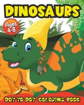 Paperback Dinosaurs Dot to Dot Coloring Book