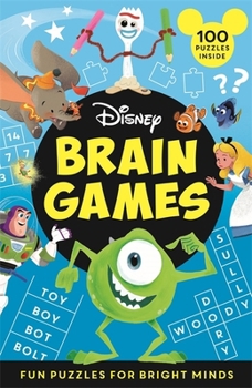 Paperback Disney Brain Games Book