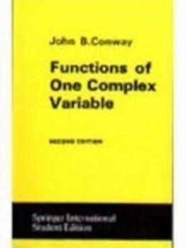 Paperback Functions of One Complex Variable Book