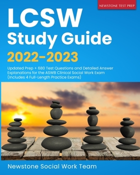 Paperback LCSW Study Guide 2022-2023: Updated Prep + 680 Test Questions and Detailed Answer Explanations for the ASWB Clinical Social Work Exam (Includes 4 Book