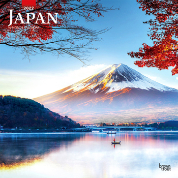 Japan 2022 12 x 12 Inch Monthly Square Wall Calendar, Scenic Travel Asia Cherry Blossoms Tokyo Kyoto Osaka