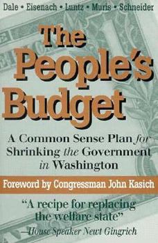 Paperback The People's Budget: A Practical Plan for Shrinking Government Waste Book