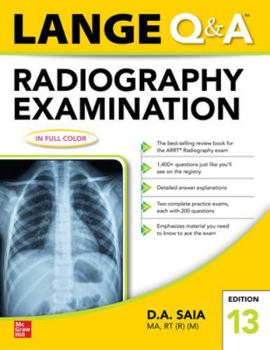 Hardcover Lange Q & A Radiography Examination, Thirteenth Edition Book