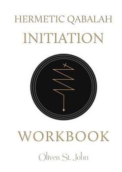 Paperback Hermetic Qabalah Initiation Workbook Book