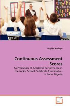 Paperback Continuous Assessment Scores Book