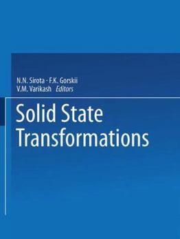 Paperback Solid State Transformations Book