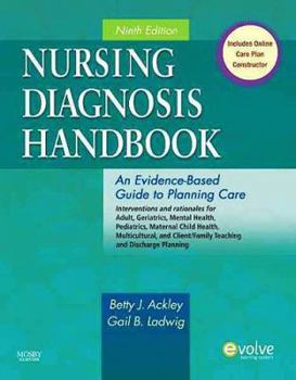 Paperback Nursing Diagnosis Handbook: An Evidence-Based Guide to Planning Care Book