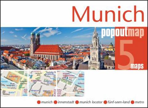 Map Munich Popout Map Book