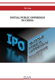 Paperback Initial Public Offerings in China Book