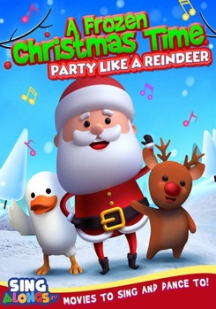DVD A Frozen Christmas Dance: Party Like A Reindeer Book