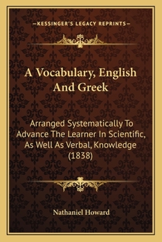 A Vocabulary, English and Greek
